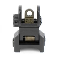 Low-Profile Flip-Up Iron Sight Set front view