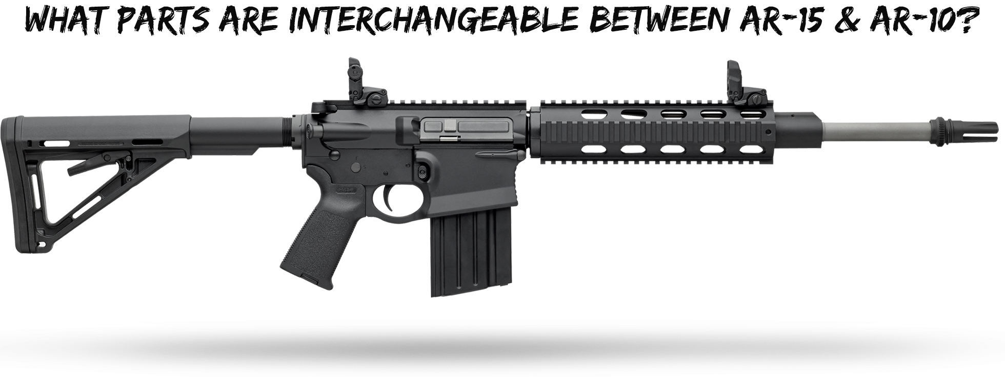 what parts are interchangeable between ar 15 ar 10 wing tactical