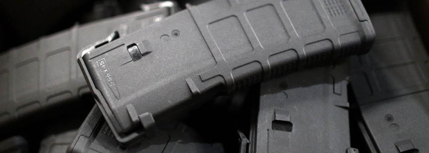 Magpul PMAGs in a container