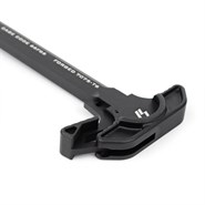 AR-15 Charging Handle With Extended Latch in black