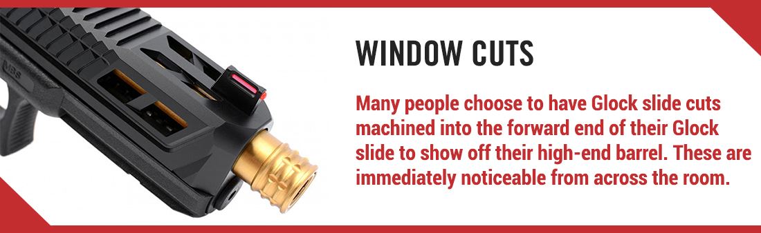 Window Cuts on Glock Slide