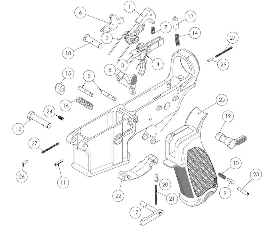 Ar 15 Parts Chart